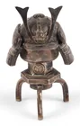  Preview image for MINIATURE JAPANESE SILVER HELMET-SHAPED 