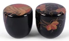  Preview image for TWO JAPANESE LACQUERED NATSUME 3 in. 