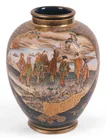 Preview image for JAPANESE EARTHENWARE VASE, IMPRESSED 