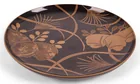  Preview image for JAPANESE GOLD AND BLACK LACQUER DISH AND 