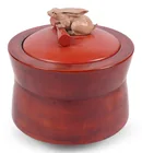  Preview image for JAPANESE LACQUER WAISTED JAR AND COVER, 