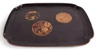  Preview image for JAPANESE BLACK AND GOLD LACQUER DISH, 