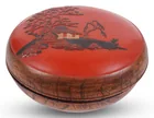  Preview image for JAPANESE WOOD AND LACQUER CIRCULAR BOX 