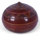  Preview image for BUDDHIST JEWEL (TAMA)-SHAPED LACQUER BOX 
