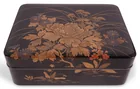  Preview image for JAPANESE LACQUER BOX WITH PEONY, 