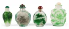  Preview image for FOUR CHINESE BEIJING GLASS SNUFF BOTTLES 