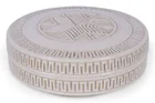  Preview image for JAPANESE CREAM-GLAZED MOLDED KOGO d: 2 
