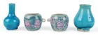  Preview image for TWO CHINESE TURQUOISE-GLAZED MINIATURE 