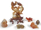  Preview image for SIX CHINESE CARNELIAN AGATE CARVINGS 