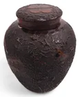  Preview image for CHINESE FAUX BOIS OVOID JAR AND FLAT 