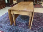  Preview image for Lot# 6 - Curly Maple DropLeaf Table on W 