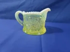  Preview image for Lot# 17 - Antique Vaseline Glass Creamer 