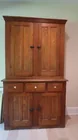  Preview image for Lot# 8 - Vintage Oak Kitchen Hutch,Bi-le 