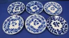  Preview image for Lot# 32 - 6 Antique  Flow Blue Brush Str 