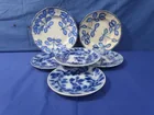  Preview image for Lot# 36 - 6 Antique Flow Blue Brush-Stro 