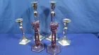  Preview image for Lot# 55 - 4 Silver Plated Candle Holders 