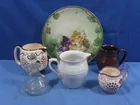  Preview image for Lot# 74 - Antique Hand Painted Serving D 