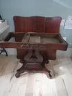  Preview image for Lot# 79 - Vtg Pedestal Table,Swivel Top  