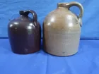  Preview image for Lot# 135 - 2 Crock Style Jugs, 1-8" & 1- 