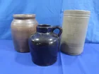  Preview image for Lot# 132 - 2 Vintage Crocks & 1-6" Vinta 