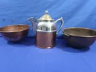  Preview image for Lot# 251 - Vintage Copper Bowls, Metal K 