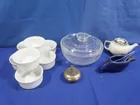  Preview image for Lot# 240 - Dansk Custard Dishes,Bird Sug 