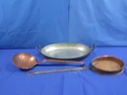  Preview image for Lot# 256 - Copper Bottom Pans, Metal Str 