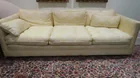 Preview image for Lot# 280 - 3 Cushion Yellow Couch 87x36" 