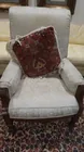  Preview image for Lot# 281 - Upholstered Chair w/Pillow 