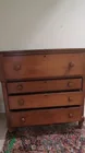 Preview image for Lot# 297 - Vintage 4 Drawer Wooden Dress 