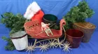  Preview image for Lot# 319 - Christmas Decor-Wicker Sleigh 