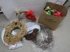  Preview image for Lot# 324 - Christmas Decor-2 Wreaths,Rib 