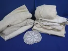  Preview image for Lot# 427 - Large Lot of White Cloth Line 