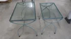  Preview image for Lot# 433 - 2 Small Glass Tables-18x12x17 