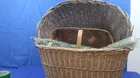  Preview image for Lot# 435 - Antique Wicker Basket w/Handl 