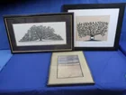  Preview image for Lot# 450 - 3 Framed Pictures incl "The T 