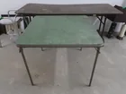  Preview image for Lot# 482 - Card Table-34x34'&Folding Tab 