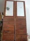  Preview image for Lot# 562 - Vintage Wood Mirrored Cabinet 