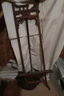  Preview image for Lot# 611 - Antique Wooden Easel-23x62"(b 