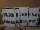  Preview image for Lot# 626 - 4 Visitor Parking Signs-18x12 