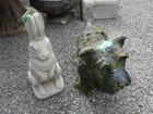  Preview image for Lot# 656 - 2 Concrete Lawn Ornaments-Dog 