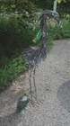  Preview image for Lot# 655 - 2 Metal Lawn Ornaments-45" St 