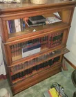  Preview image for Macey Oak 3 Stack Barrister Bookcase 