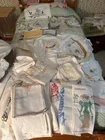  Preview image for Lot# 38 - Assorted Vintage Embroidered a 