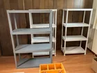  Preview image for Lot# 143 - Trio of 4-Tier Plastic Storag 