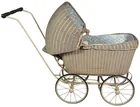  Preview image for Lot# 9 - Lloyd Wicker Doll Carriage & Li 
