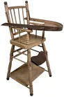  Preview image for Lot# 15 - Wood Convertible Child High Ch 