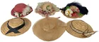  Preview image for Lot# 42 - Large Woven & Straw Doll Hats, 