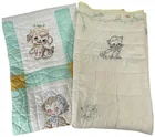  Preview image for Lot# 56 - Pair of Vintage Hand-Embroider 