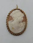  Preview image for Lot# 26 - Antique Gold Filled Cameo Shel 
